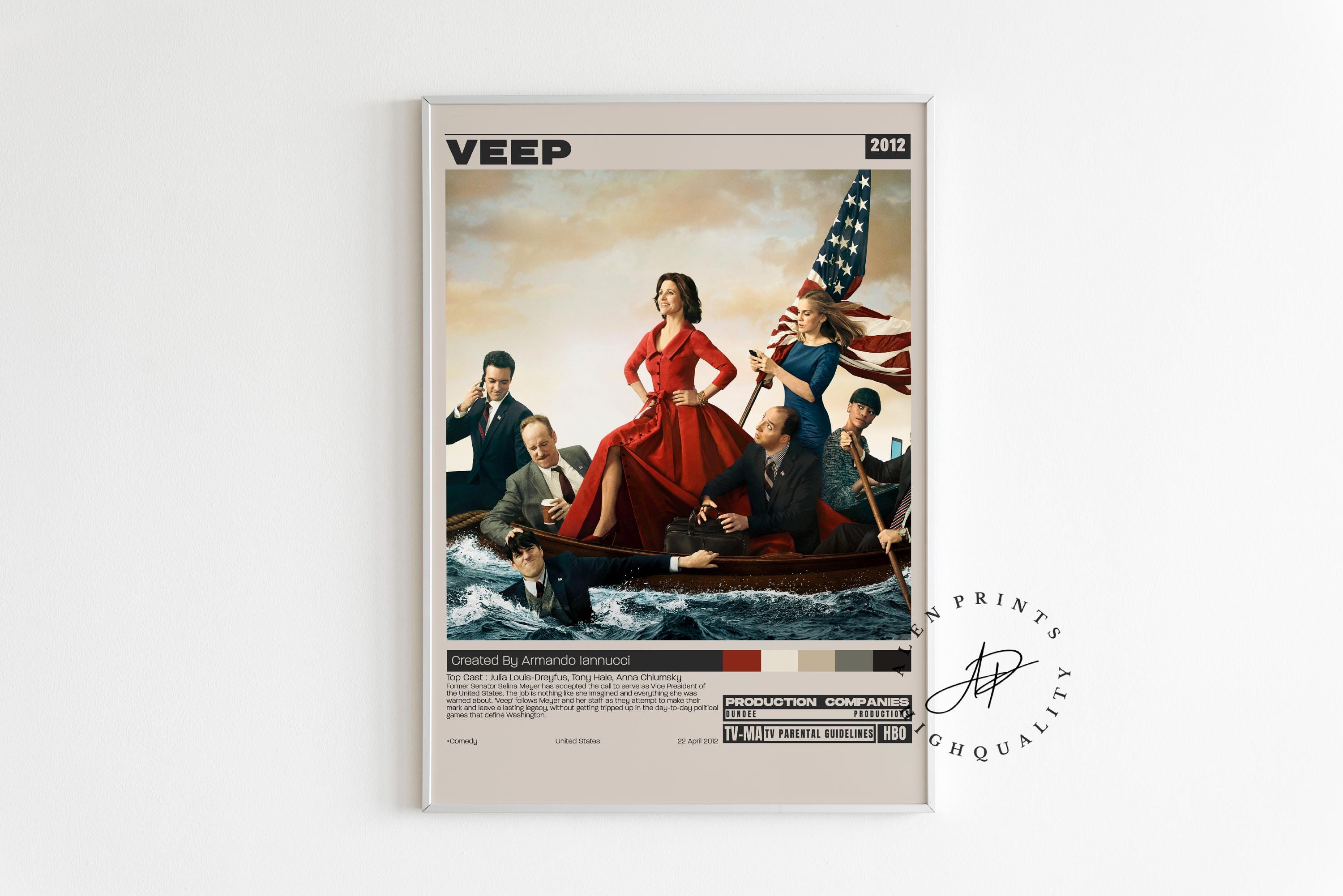 Veep Poster - Etsy, image size:3000x2002
