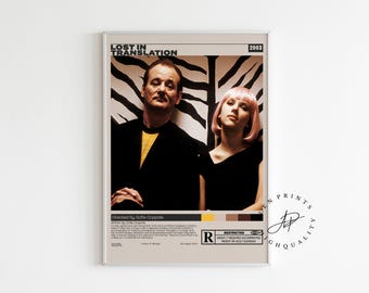 ロスト・イン・トランスレーション映画ポスター - ビル・マーレイ