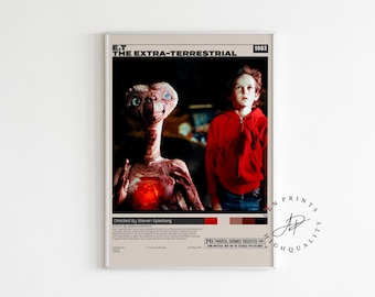 E.T. 1985 Mcdonalds Poster Extra Terrestrial - Etsy