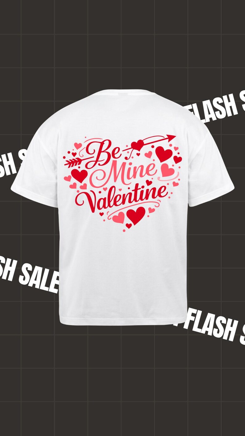 Be Mine Valentine SVG PNG | Romantic Heart Quote Design - Etsy