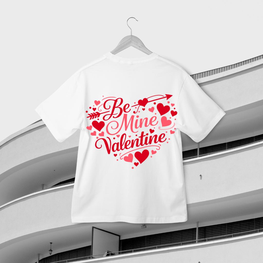 Be Mine Valentine SVG PNG | Romantic Heart Quote Design - Etsy