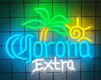 コロナ エキストラ ネオンサイン、コロナ エキストラ ビール サイン