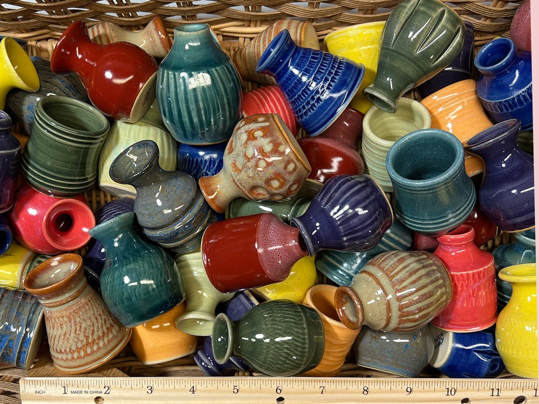 Miniature Handmade Pottery WHOLESALE Lots Tiny Small Pots Bowls Wedding