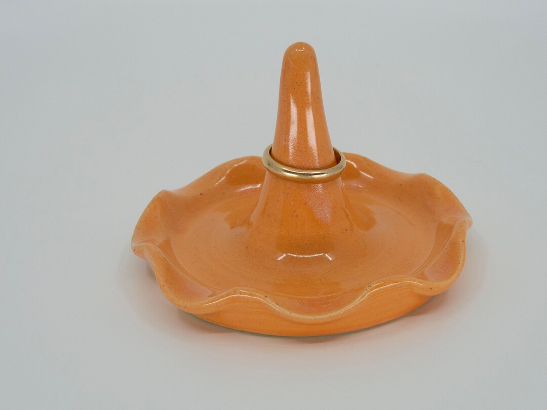 Ring Holder / Tray Tiger Lily Glaze Wheel Thrown Stoneware Etsy