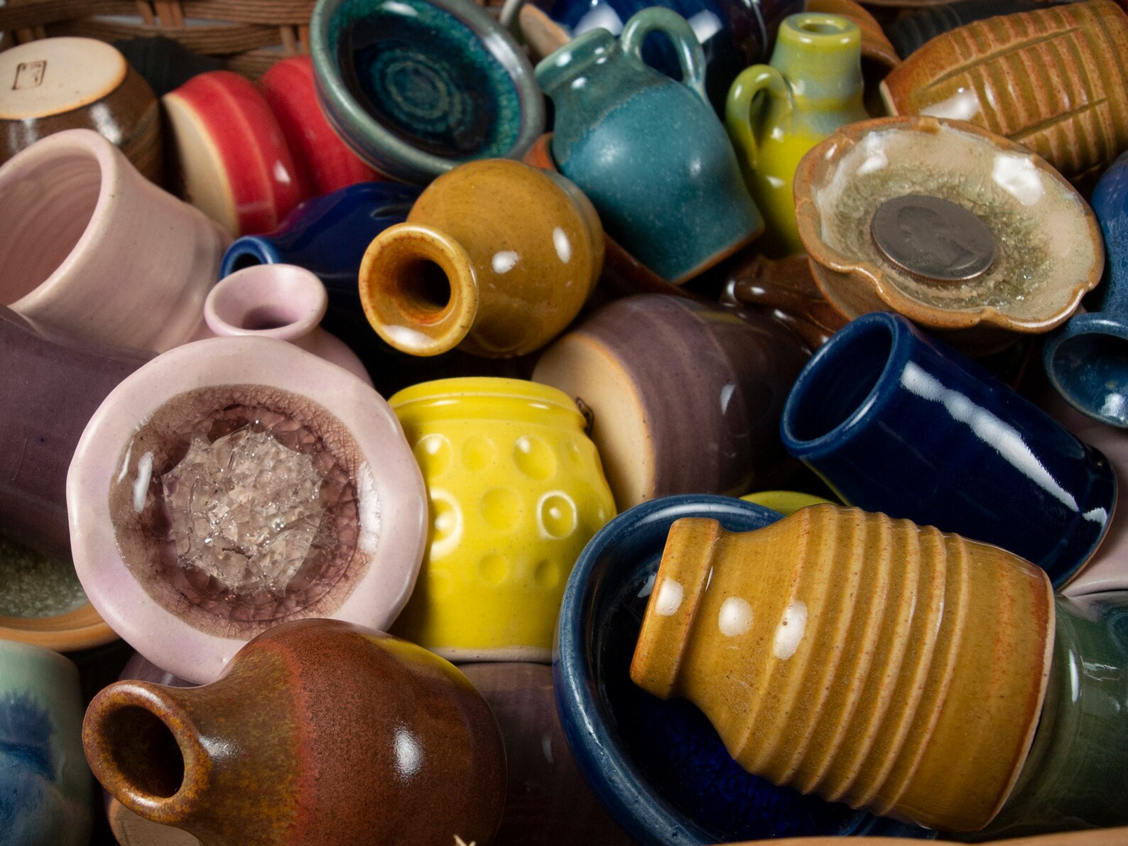 Miniature Handmade Pottery WHOLESALE Lots Tiny Small Pots Etsy