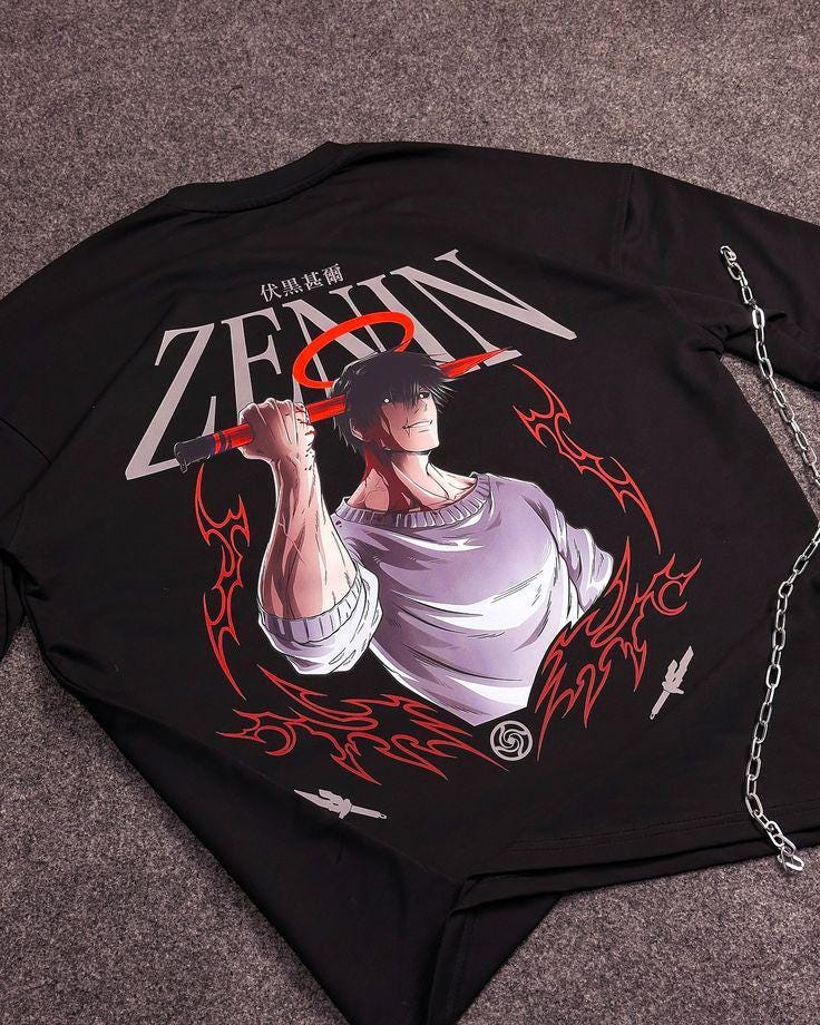 anime long sleeve tee designs