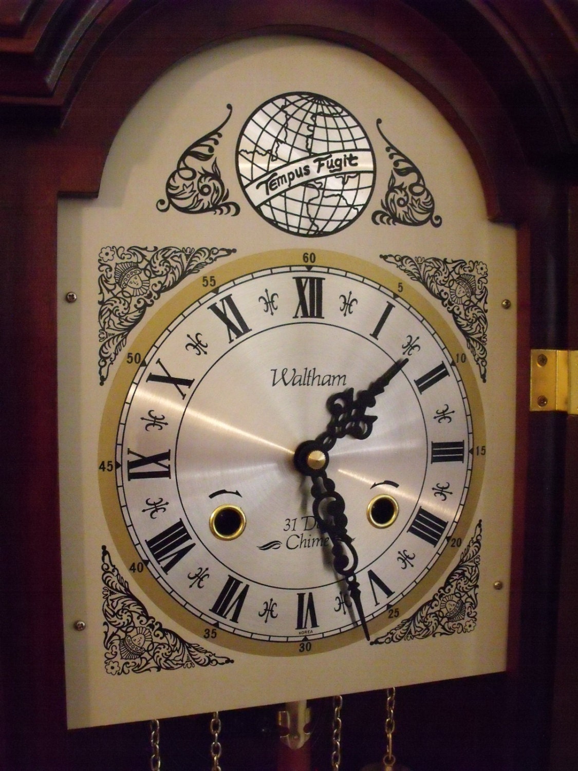 Waltham 31day Wall Clock Etsy