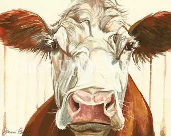 Cow 4/Red White Face