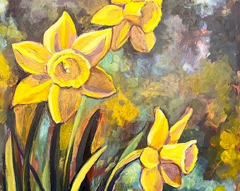 Daffodils (Print 16" by 20")