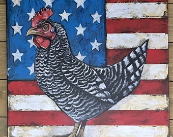 Patriotic Chicken