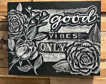 Good Vibes Only (black/white)
