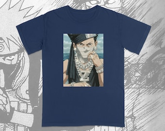 Anime Manga Graphic T-Shirt, Naruto Inspired Streetwear