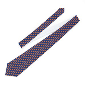 Challah Bread Pattern Necktie | Jewish Shabbat Tie, Kosher Bakery Print