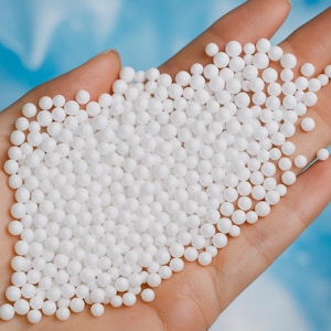 22 L de perlas de espuma ultraligeras: Relleno prémium para pufs y manualidades