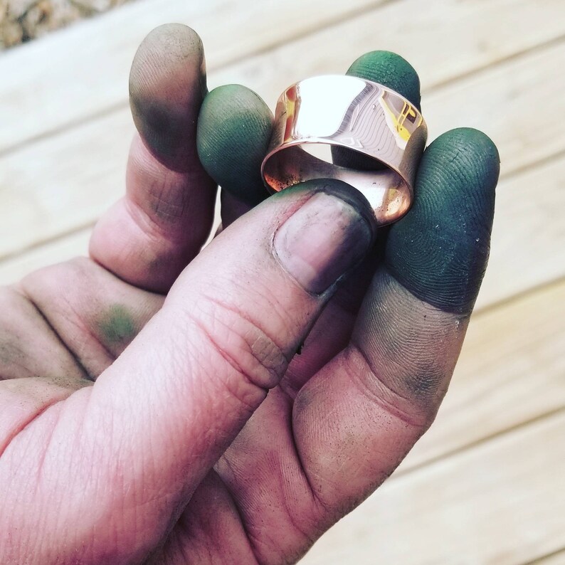 Double Flared Copper Ear Tunnels/gauges 6mm 9mm 12mm 16mm Etsy