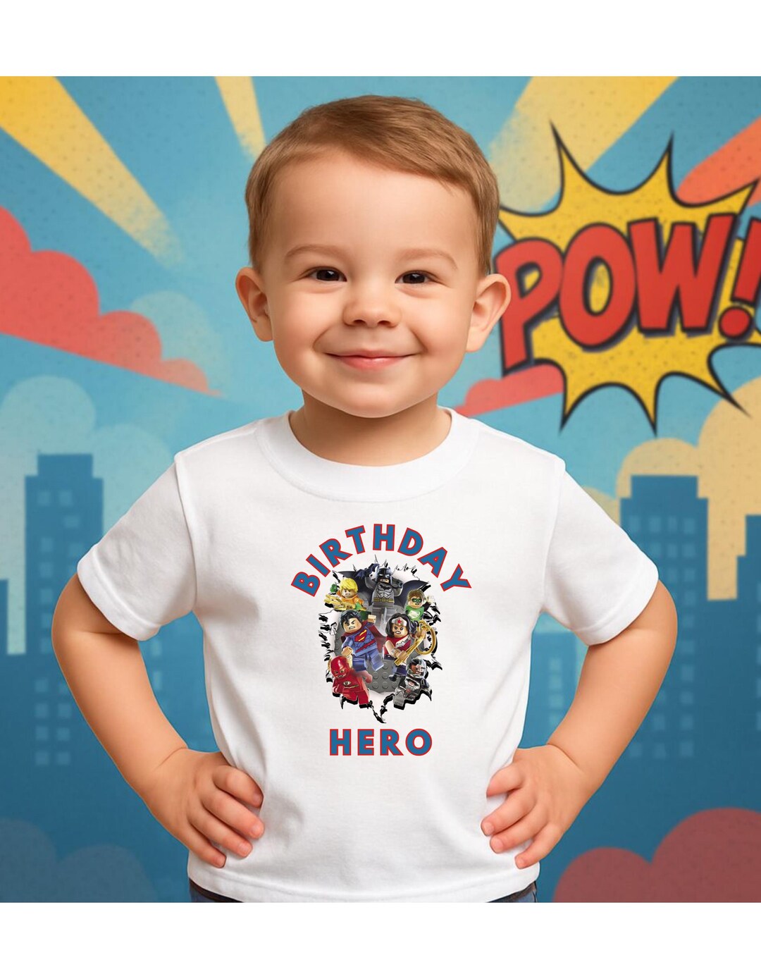 Toddler Avengers Birthday Hero Birthday Shirt | Superhero Birthday Tee ...