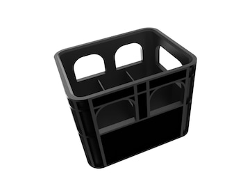 Beer crate for storing batteries