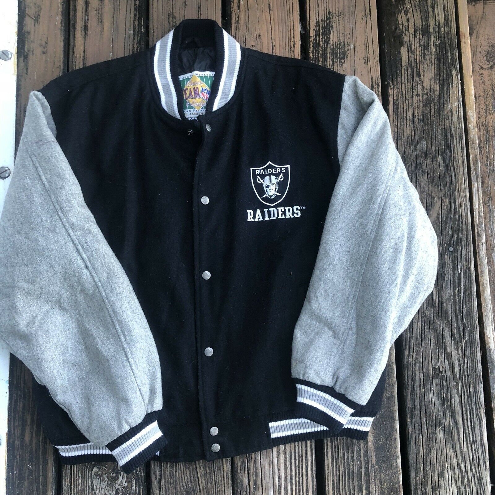 Vtg Los Angeles Raiders Jacket XL 