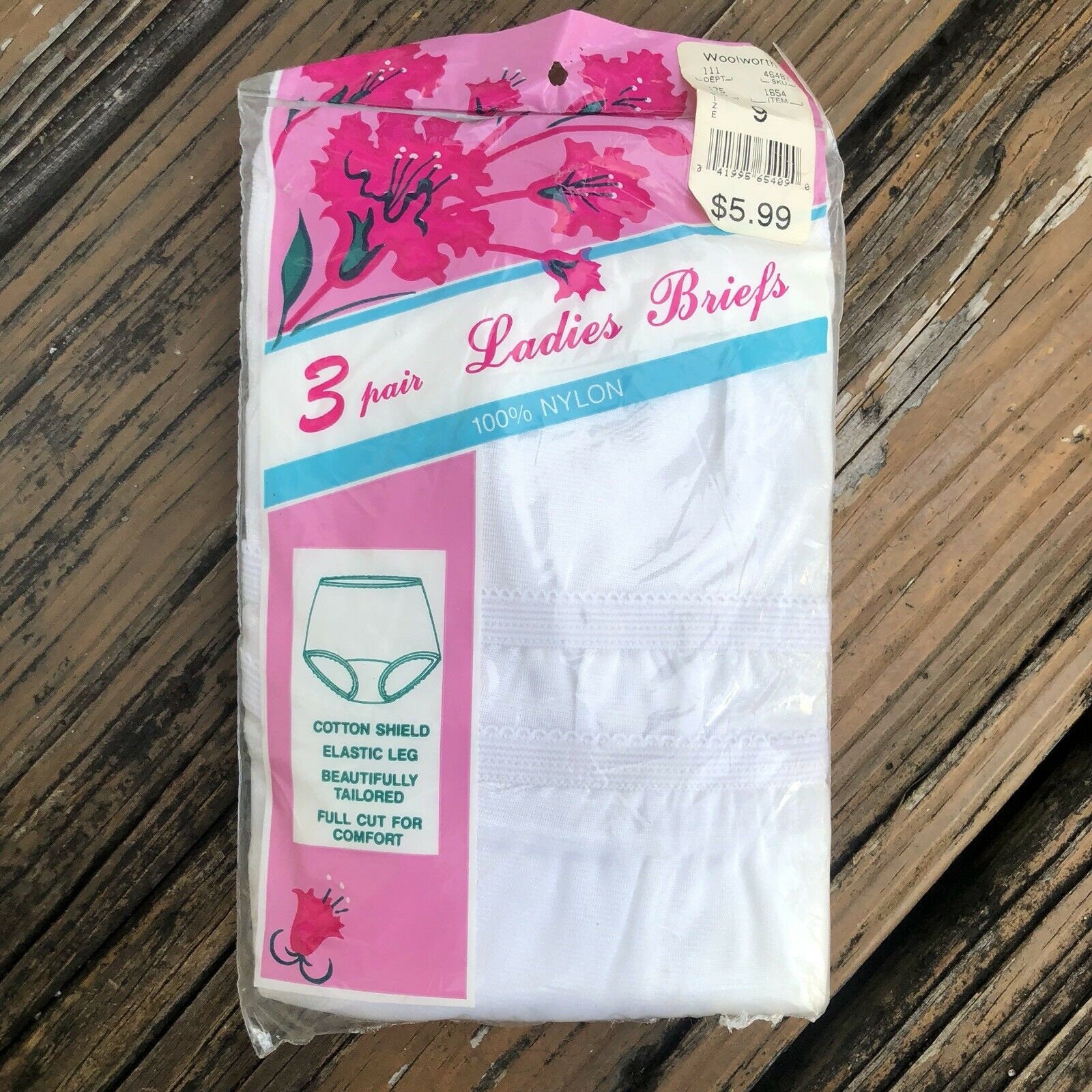 Vtg White Nylon Granny Panties 9 XL 3 Pr Underwear Sissy Briefs Undies  Panty 60s Vintage Womens 1960s -  Hong Kong