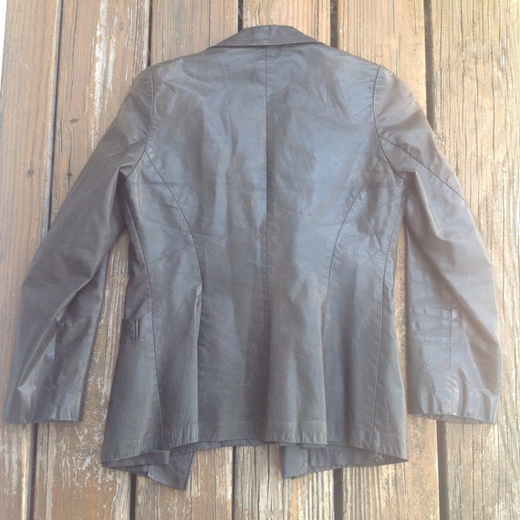 Vintage Cavalli Toronto Jacket | Brown Leather | … - image 4