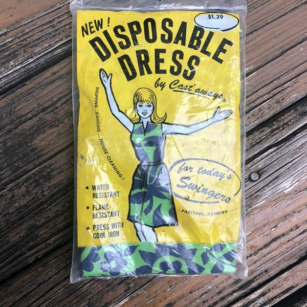 Disposable Dress Etsy