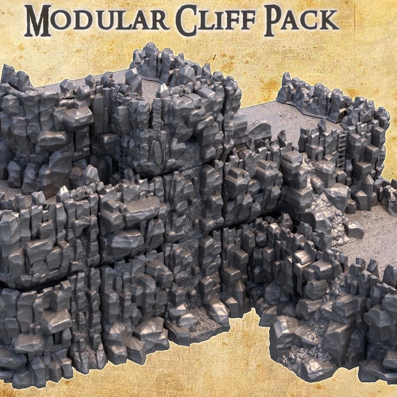 Modular Cliffs - Etsy