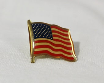 Older American Flag Pin