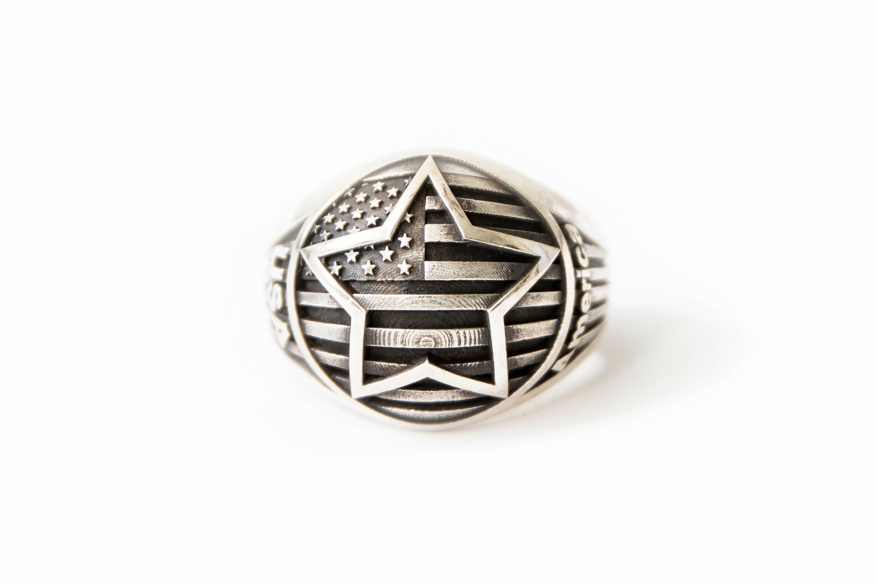 American Star Eagle ring in sterling silver