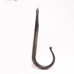 Hand forged steel hooks