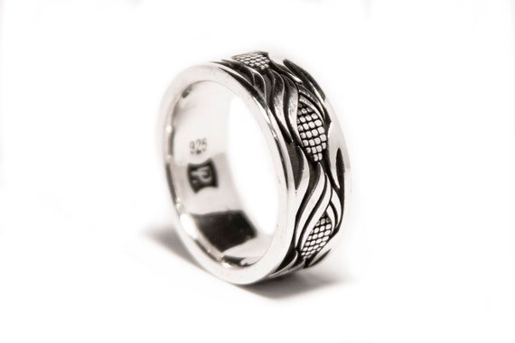 Wedding Ring Corn Ring Made in Sterling Silver - Etsy
