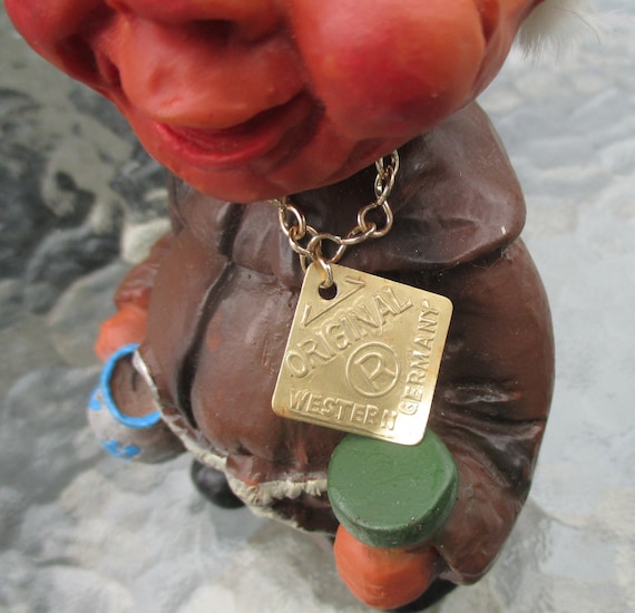 1960s Heico Ugly Troll High Color Nodder Bobble Head Friar Happy