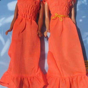 Vintage Barbie Best Buy Fashion Tricot Sundress #7814 Lot VHTF 1974 Mod