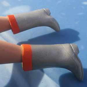 Vintage Barbie Fashion Zokko #1820 Boots Courreges 1968 Mattel