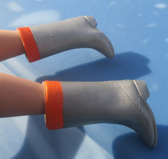 Vintage Barbie Fashion Zokko 1820 Boots Courreges 1968 Mattel Etsy