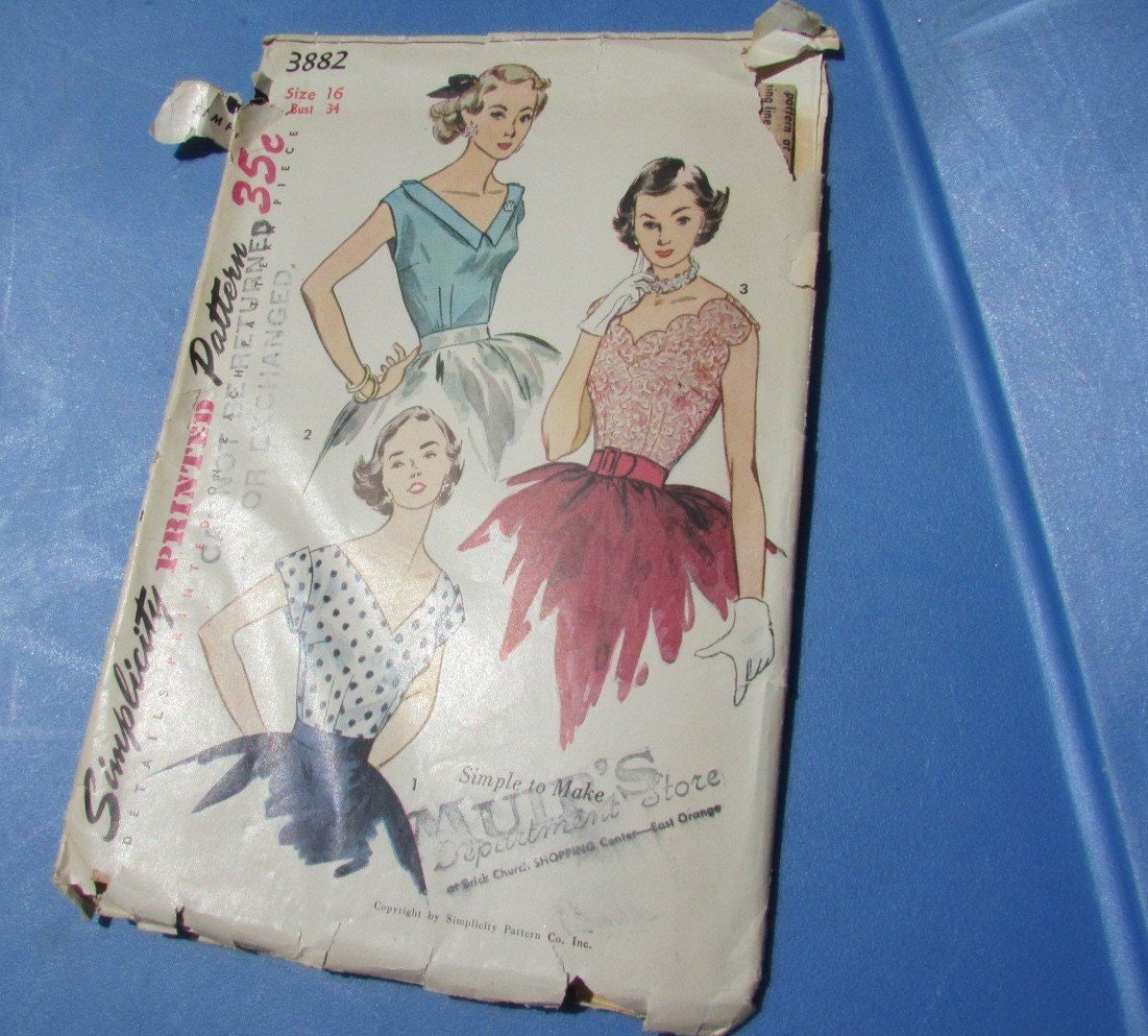 Nouvelle Simplicité Rétro Vintage 1940 S 1950 S sewing pattern Misses Taille vous choisissez Nouvelle Simplicité Rétro Vintage 1940 S 1950 S sewing pattern Misses Taille vous choisissez