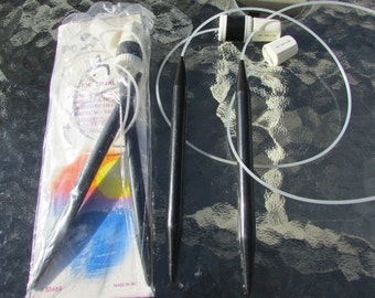 Pony Knitting Needles Total Flexible Jumpers Universal Length Size US 13 US 15 Lot Discontinued Hard to Find