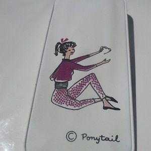 Vintage Barbie Doll Ponytail Vinyl Case Eyeglass Sunglasses Rare 1960s Original