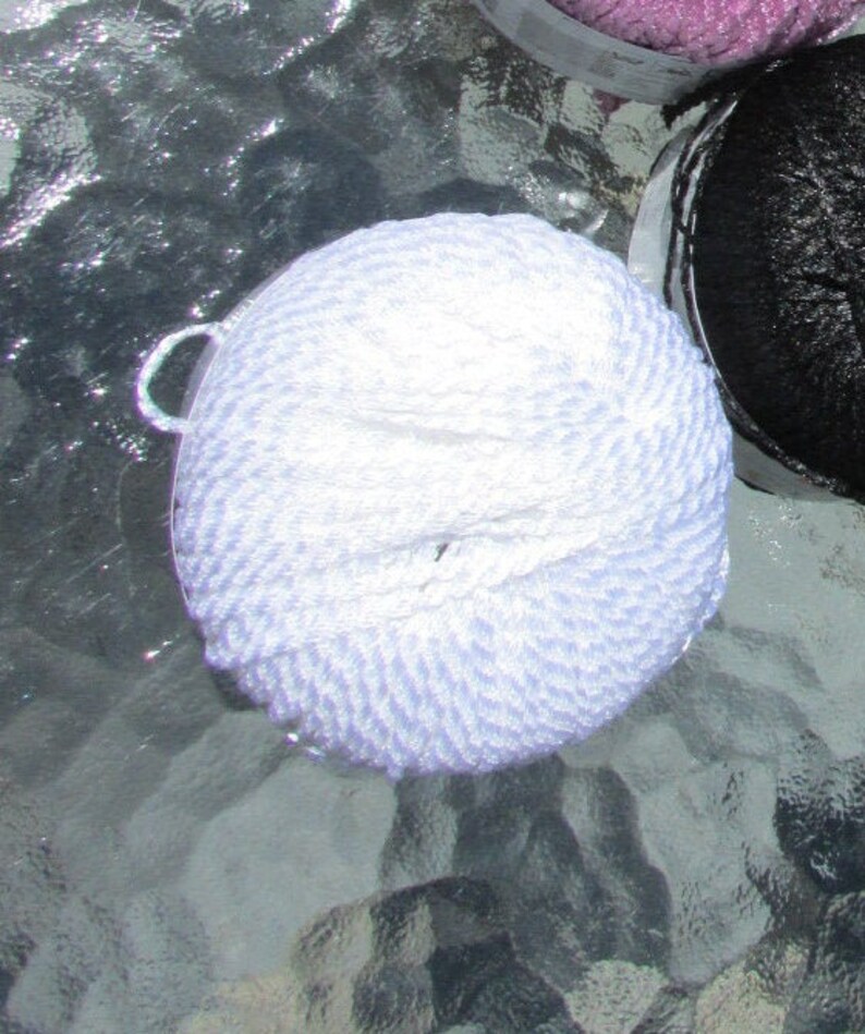 Katia Acuario Ribbon Yarn Shiny Texture Choose Color Periwinkle Black ...