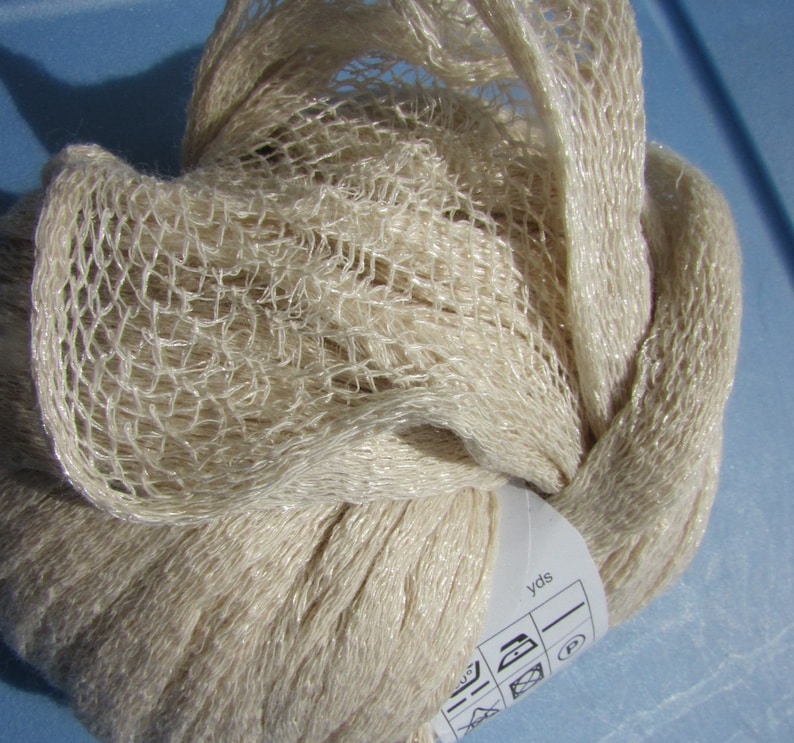 Katia Sole Yarn Mesh Shiny Sheen Fishnet Ribbon Frilly Choose Color - Etsy