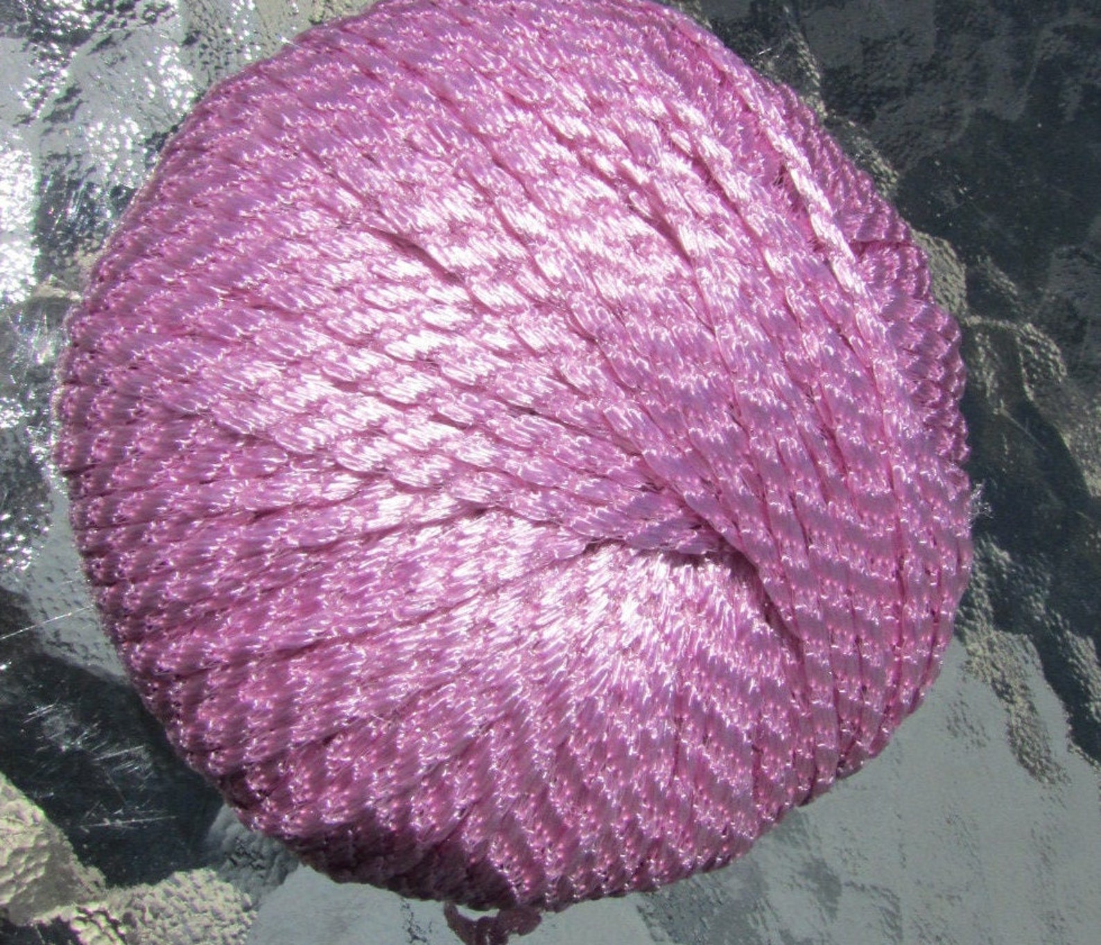 Katia Acuario Ribbon Yarn Shiny Texture Choose Color Periwinkle Black ...