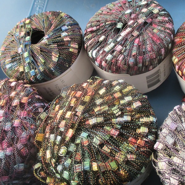 Ladder Ribbon Yarn Etsy