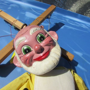 Pinocchio Puppet Geppetto Pelham Marionette Early Version SL Rare  #6134