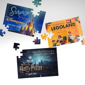 Custom Design-  Made to Order Surprise Puzzle - Gift Reveal