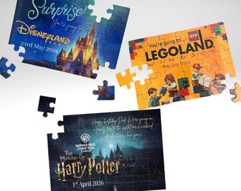 Custom Design-  Made to Order Surprise Puzzle - Gift Reveal