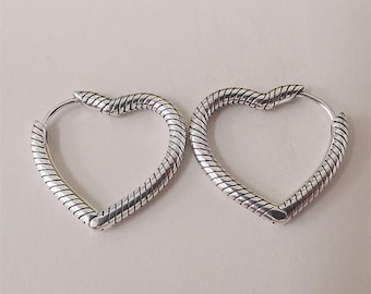 pandora momente herz charm ohrringe s925 ale