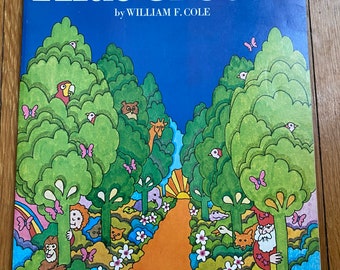 Vintage hide and seek volume one coloring book by Young readers press