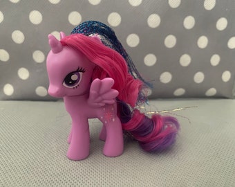 My Little Pony G4 Tinsel Hair Rainbow Power Twilight Sparkle New Vintage MLP pony Retro Vintage Brushable