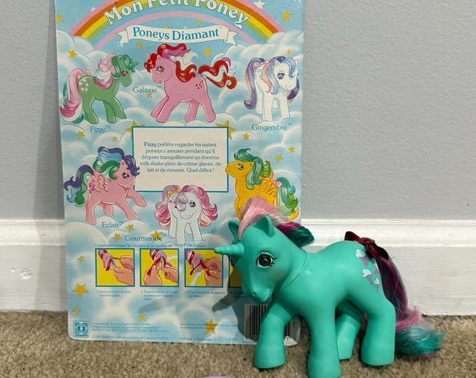 My Little Pony G1 Vintage Twinkle Eye TE Fizzy Jewel Eyed Pony MLP ...