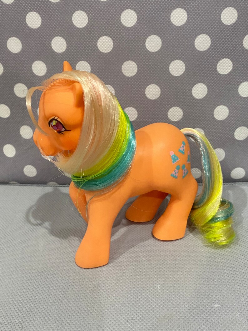 My Little Pony G1 Twinkle Eye TE Party Time vintage MLP Yellow Birthday Party pack poney MLP Retro image 1