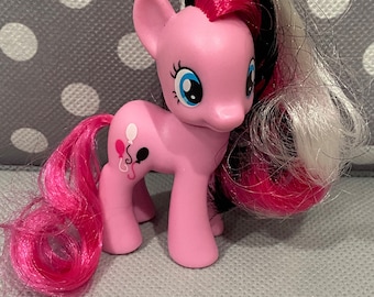 My Little Pony G4 Black hair Pinkie New vintage MLP poney Retro vintage Brushable TaoBao Target Exclusive Ballon à main